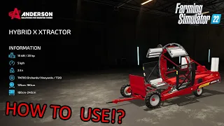 Anderson HYBRID X XTRACTOR (Farming Simulator 22)
