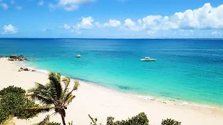 Tropical Calm: 40 Minutes of Island Bliss (4K Drone Footage - St. Maarten, Caribbean)