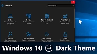 Get Windows 10 Dark Theme the Easy Way│How-To