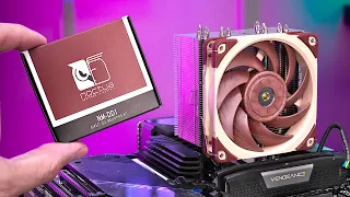 Mit dieser Modifikation schlägt ein 110€ Noctua Kühler eine 360 AIO