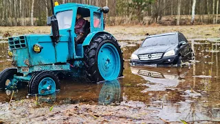 Я ПОЖАЛЕЛ, что поехал туда! ... История о том, как ML500 4x4 пробивался через болота. RC OFFroad