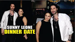 Sunny Leone Romantic Dinner Date With Daniel Weber