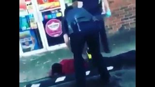 ZOMBIE DRUG VICTIM VS TWO POLICE OFFICERS