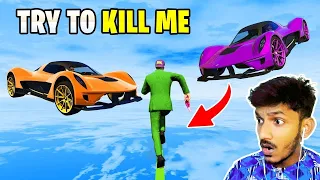 Runners VS Cars - Part 2 - Fun mode in GTA 5 - GTA 5 Race Tamil - Sharp Tamil Gaming