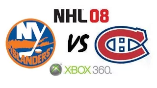 NHL 08 - New York Islanders vs Montreal Canadiens