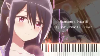 Kamisama ni Natta Hi Episode 2 Piano OST [Piano tutorial + Sheet]