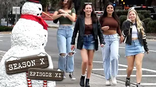 Shocking University Pranks Unleashed by the Scary Snowman