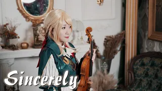 Violet Evergarden OP「Sincerely」Kathie Violin cover