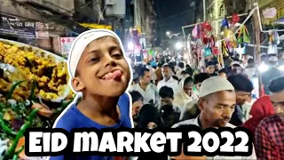 Eid market 2022 || bhut rush hai yr|| kanpumarket|| BeconGanjmarket✌️#eidmarket #kanpur@UziVlogss