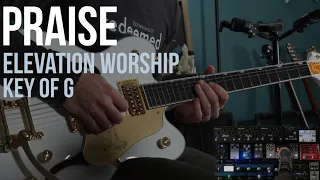 Praise | Elevation Worship | Lead Guitar | Key of G