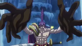Kuzan destroys Cracker l One Piece