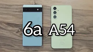 Samsung Galaxy A54 vs Google Pixel 6a