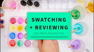 Let's Resin Alcohol Inks from Amazon Review