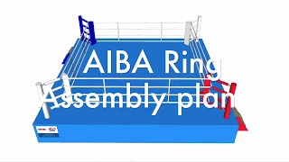 Боксерский ринг TOP TEN AIBA. Инструкция по сборке.
