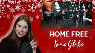 HE SINGS TENOR TOO?! Danielle Marie Reacts to Home Free "Snow Globe" Day 5: Fa-la-la-idays