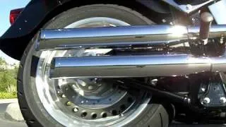 Cobra 3" Slip-On Mufflers for Harley Davidson at Motorcycle-Superstore.com