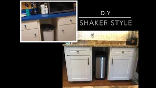 DIY Shaker Style Kitchen Cabinet Doors