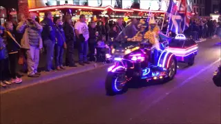 The Annual Honda Gold Wing Light Parade Scarborough 2016