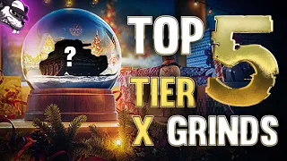 Meine Top 5 Tier X Grinds + weitere Reihen die sich lohnen! [World of Tanks - Deutsch]