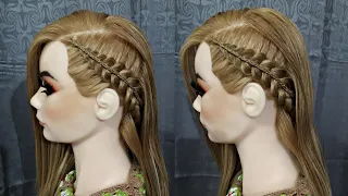 Trenzas fáciles | trenzas laterales | La reina de las trenzas