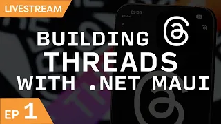 🔴 Recreating Threads App with .NET MAUI & NEW VS Code Extension!