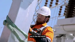 Being an apprentice at Western Power   Electrician Callum   with captions and sound