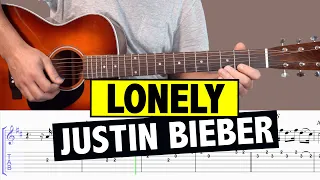 Justin Bieber - Lonely // Guitar Tutorial and Cover (MELODY)