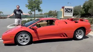 Lamborghini Diablo VT Roadster была безумным суперкаром 90-х