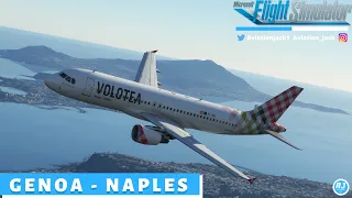 [MSFS] | Genoa 🇮🇹 - Naples 🇮🇹 | Volotea | FENIX A320 | Vatsim |