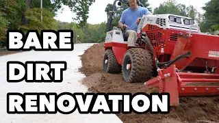 Ventrac 4520Z Bare Ground Renovation