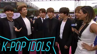 BTS On Making It In The U.S. & Their Social Media Fans | Access Hollywood