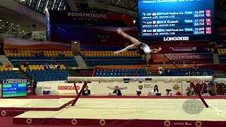 PADURARIU Anne-Marie (CAN) - 2018 Artistic Worlds, Doha (QAT) - Qualifications Balance Beam