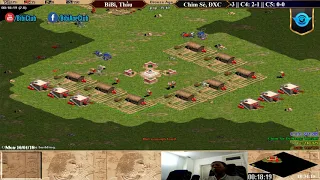 C4T4 - AoE 2vs2 Assyrian BiBi, Thầu vs Chim Sẻ, DXC Ngày 1-10-2018