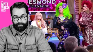 “Drag Kid” Pretends to Do Ketamine on a Couch With Drag Queen