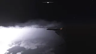 MSFS 2020 - Thunderstorms at night