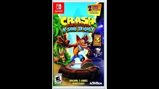 Opening to Crash Bandicoot N. Sane Trilogy 2018 Switch Game