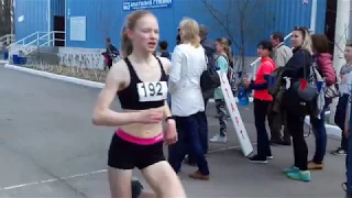 1 км девушки 2003 2004г  21.04.2018