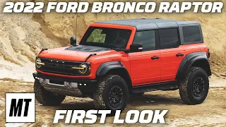 2022 Ford Bronco Raptor First Look | MotorTrend