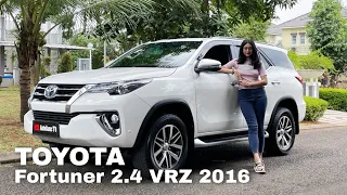 Review Toyota Fortuner 2.4 VRZ AT 2016 With Angel Autofame