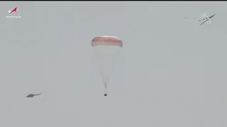 Two Russian cosmonauts, NASA astronaut return from ISS | AFP