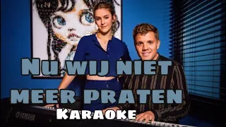 Jaap en Pommelien | Nu wij niet meer praten - karaoke