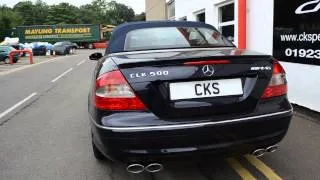 W209 CLK500 CKS Quad Sport Exhaust, Accessories Performance Upgrades