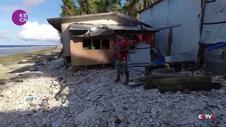 Pacific Island Nation of Tuvalu Losing Land to Rising Sea Levels