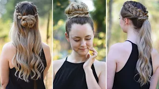 3 Easy DIY Hairstyles | Back to School | Cute Girls Hairstyles