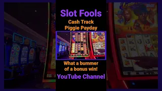 Dumb Piggies didn’t pay!  #bonuswin #casino #slots #cash #slotfools #winstarcasino #shortsvideo