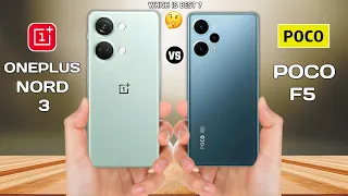 OnePlus Nord 3 Vs Poco F5⚡Full Comparison | Which Is Best