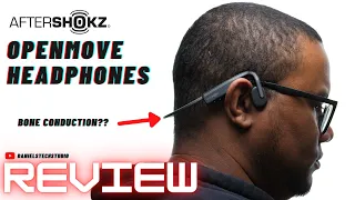 Aftershokz Openmove Headphones Review | Bone Conduction?? Audrey??