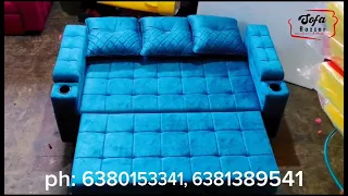 6.25x6 Queen Size || Sofa cum bed || 3 in 1 Sofa || Trichy wholesale || 6380153341