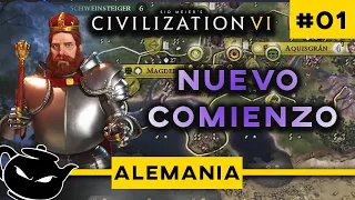 EMPEZAMOS CON FEDERICO• ALEMANIA • CIVILIZATION 6 #01 • Gameplay Español DEIDAD