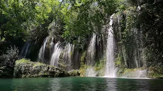 Расслабляющая музыка Звуками природы Красивейший водопад